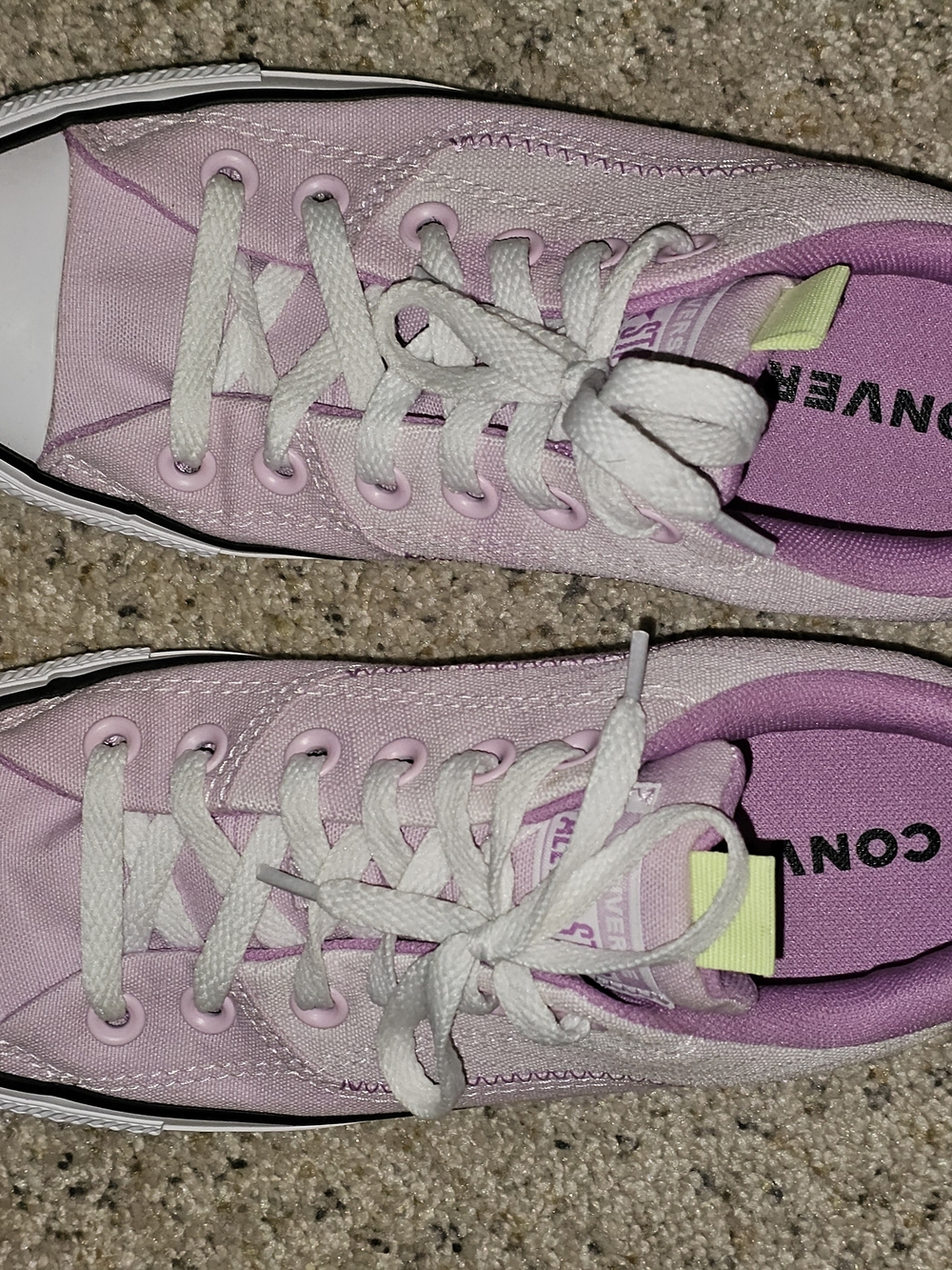 Converse Chuck Taylor Low Top Sneakers - Pinkish/Purple. SIZE 8